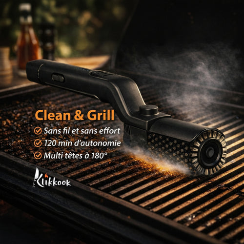 CLEAN & GRILL de KlikkooK, La solution contre le nettoyage à l'ancienne !
