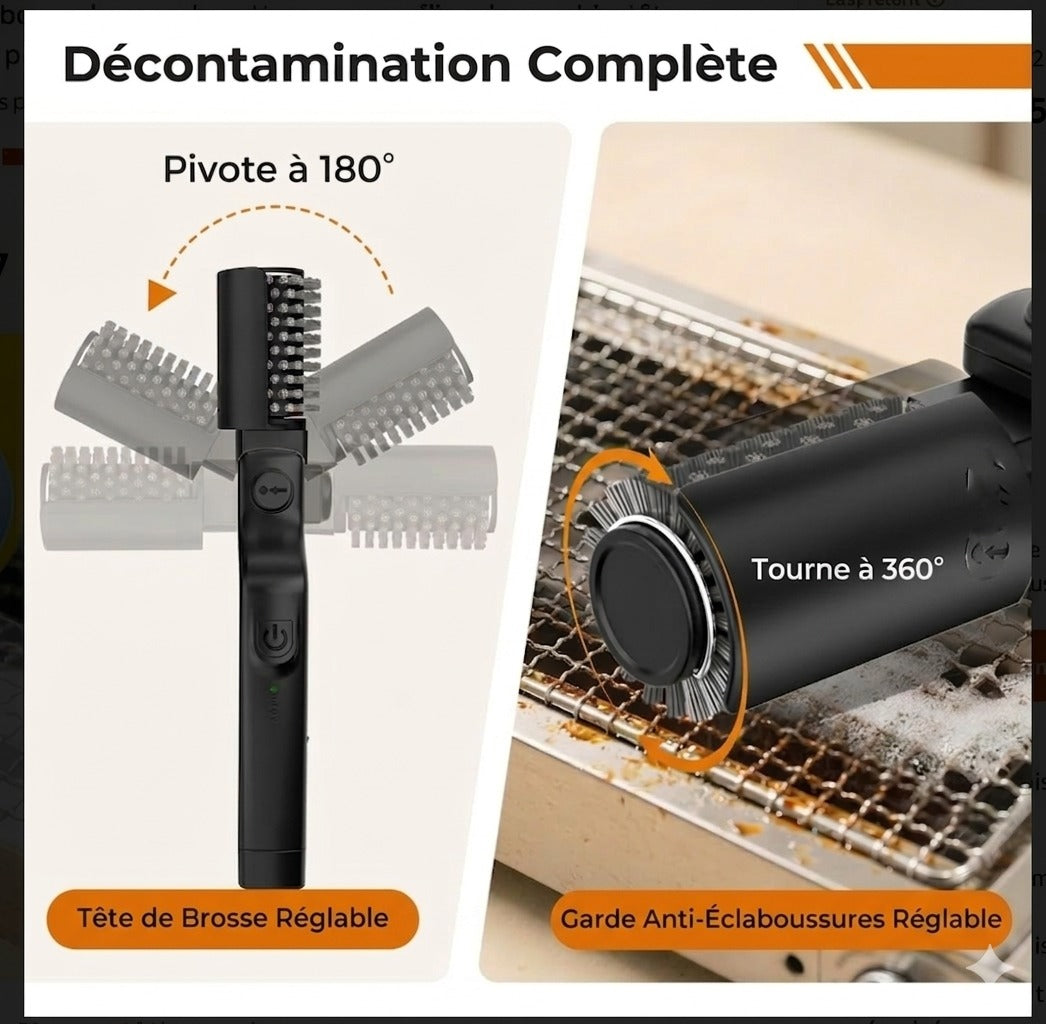 CLEAN & GRILL de KlikkooK, La solution contre le nettoyage à l'ancienne !