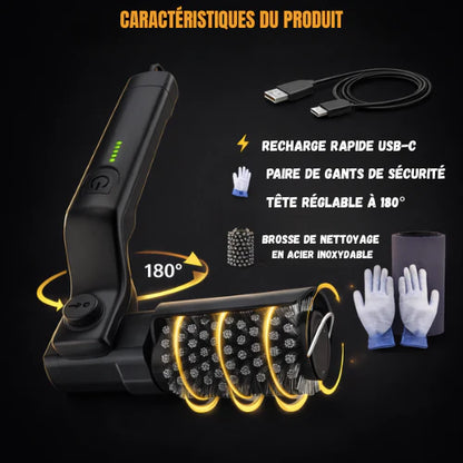 CLEAN & GRILL de KlikkooK, La solution contre le nettoyage à l'ancienne !